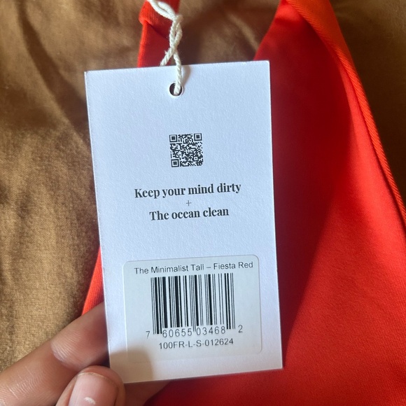 NWT Londre Minimalist - Fiesta Red - Small Long - Picture 3 of 3